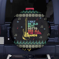 Christmas Vintage Guitar Spare Tire Cover Xmas Holiday Patterns - Wonder Print Shop