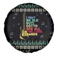 Christmas Vintage Guitar Spare Tire Cover Xmas Holiday Patterns - Wonder Print Shop