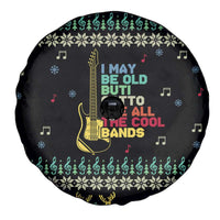 Christmas Vintage Guitar Spare Tire Cover Xmas Holiday Patterns - Wonder Print Shop