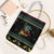 Christmas Vintage Guitar Tote Bag Xmas Holiday Patterns - Wonder Print Shop