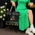 Christmas Vintage Guitar Tote Bag Xmas Holiday Patterns - Wonder Print Shop