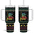 Christmas Vintage Guitar Tumbler With Handle Xmas Holiday Patterns - Wonder Print Shop