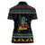 Christmas Vintage Guitar Women Polo Shirt Xmas Holiday Patterns - Wonder Print Shop