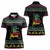 Christmas Vintage Guitar Women Polo Shirt Xmas Holiday Patterns - Wonder Print Shop
