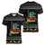 Christmas Vintage Guitar Women V-Neck T-Shirt Xmas Holiday Patterns - Wonder Print Shop