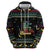 Christmas Vintage Guitar Zip Hoodie Xmas Holiday Patterns - Wonder Print Shop