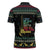Christmas Vintage Guitar Zipper Polo Shirt Xmas Holiday Patterns - Wonder Print Shop