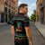 Christmas Vintage Guitar Zipper Polo Shirt Xmas Holiday Patterns - Wonder Print Shop