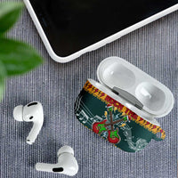 Rock The Holidays Guitar Christmas AirPods Case Xmas Holiday Patterns - Wonder Print Shop