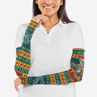 Rock The Holidays Guitar Christmas Arm Sleeves Xmas Holiday Patterns - Wonder Print Shop