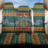 Rock The Holidays Guitar Christmas Back Car Seat Cover Xmas Holiday Patterns - Wonder Print Shop