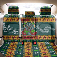 Rock The Holidays Guitar Christmas Back Car Seat Cover Xmas Holiday Patterns - Wonder Print Shop