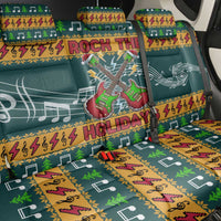 Rock The Holidays Guitar Christmas Back Car Seat Cover Xmas Holiday Patterns - Wonder Print Shop