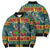 Rock The Holidays Guitar Christmas Bomber Puffer Jacket Xmas Holiday Patterns - Wonder Print Shop