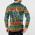 Rock The Holidays Guitar Christmas Button Sweatshirt Xmas Holiday Patterns - Wonder Print Shop