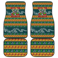 Rock The Holidays Guitar Christmas Car Mats Xmas Holiday Patterns - Wonder Print Shop