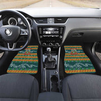 Rock The Holidays Guitar Christmas Car Mats Xmas Holiday Patterns - Wonder Print Shop