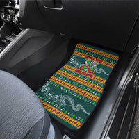 Rock The Holidays Guitar Christmas Car Mats Xmas Holiday Patterns - Wonder Print Shop