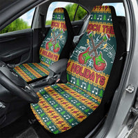 Rock The Holidays Guitar Christmas Car Seat Cover Xmas Holiday Patterns - Wonder Print Shop