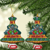 Rock The Holidays Guitar Christmas Ceramic Ornament Xmas Holiday Patterns - Wonder Print Shop