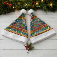 Rock The Holidays Guitar Christmas Santa Hat Xmas Holiday Patterns - Wonder Print Shop