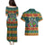 Rock The Holidays Guitar Christmas Couples Matching Puletasi and Hawaiian Shirt Xmas Holiday Patterns - Wonder Print Shop