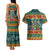 Rock The Holidays Guitar Christmas Couples Matching Tank Maxi Dress and Hawaiian Shirt Xmas Holiday Patterns - Wonder Print Shop