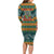 Rock The Holidays Guitar Christmas Family Matching Long Sleeve Bodycon Dress and Hawaiian Shirt Xmas Holiday Patterns - Wonder Print Shop