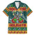 Rock The Holidays Guitar Christmas Family Matching Off The Shoulder Long Sleeve Dress and Hawaiian Shirt Xmas Holiday Patterns - Wonder Print Shop
