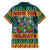 Rock The Holidays Guitar Christmas Family Matching Off The Shoulder Long Sleeve Dress and Hawaiian Shirt Xmas Holiday Patterns - Wonder Print Shop