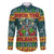 Rock The Holidays Guitar Christmas Family Matching Off The Shoulder Long Sleeve Dress and Hawaiian Shirt Xmas Holiday Patterns - Wonder Print Shop