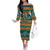 Rock The Holidays Guitar Christmas Family Matching Off The Shoulder Long Sleeve Dress and Hawaiian Shirt Xmas Holiday Patterns - Wonder Print Shop