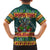 Rock The Holidays Guitar Christmas Family Matching Off Shoulder Short Dress and Hawaiian Shirt Xmas Holiday Patterns - Wonder Print Shop