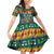 Rock The Holidays Guitar Christmas Family Matching Off Shoulder Short Dress and Hawaiian Shirt Xmas Holiday Patterns - Wonder Print Shop