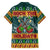 Rock The Holidays Guitar Christmas Family Matching Off Shoulder Short Dress and Hawaiian Shirt Xmas Holiday Patterns - Wonder Print Shop