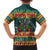 Rock The Holidays Guitar Christmas Family Matching Short Sleeve Bodycon Dress and Hawaiian Shirt Xmas Holiday Patterns - Wonder Print Shop