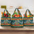 Rock The Holidays Guitar Christmas Grocery Bag Xmas Holiday Patterns - Wonder Print Shop