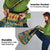 Rock The Holidays Guitar Christmas Grocery Bag Xmas Holiday Patterns - Wonder Print Shop