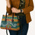 Rock The Holidays Guitar Christmas Leather Bag Xmas Holiday Patterns - Wonder Print Shop
