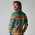 Rock The Holidays Guitar Christmas Long Sleeve Polo Shirt Xmas Holiday Patterns - Wonder Print Shop