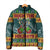 Rock The Holidays Guitar Christmas Padded Jacket Xmas Holiday Patterns - Wonder Print Shop