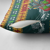 Rock The Holidays Guitar Christmas Pillow Cover Xmas Holiday Patterns - Wonder Print Shop