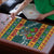 Rock The Holidays Guitar Christmas Puzzle Xmas Holiday Patterns - Wonder Print Shop