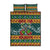 Rock The Holidays Guitar Christmas Quilt Bed Set Xmas Holiday Patterns - Wonder Print Shop