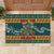 Rock The Holidays Guitar Christmas Rubber Doormat Xmas Holiday Patterns - Wonder Print Shop
