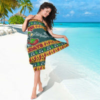 Rock The Holidays Guitar Christmas Sarong Xmas Holiday Patterns - Wonder Print Shop