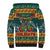 Rock The Holidays Guitar Christmas Sherpa Hoodie Xmas Holiday Patterns - Wonder Print Shop