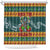 Rock The Holidays Guitar Christmas Shower Curtain Xmas Holiday Patterns - Wonder Print Shop