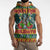 Rock The Holidays Guitar Christmas Sleeveless Hoodie Xmas Holiday Patterns - Wonder Print Shop