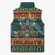Rock The Holidays Guitar Christmas Sleeveless Puffer Jacket Xmas Holiday Patterns - Wonder Print Shop